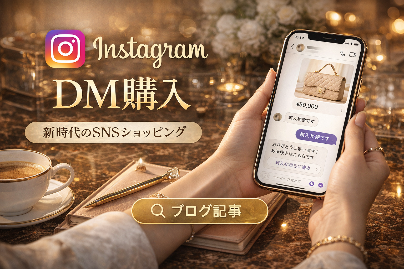 InstagramのDM購入について