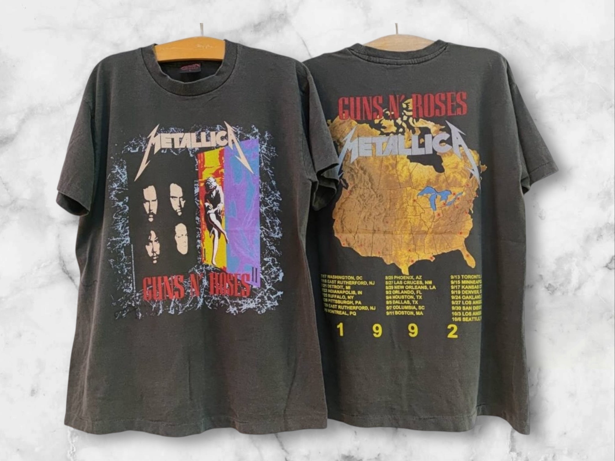 METALLICA GUNS’N ROSES