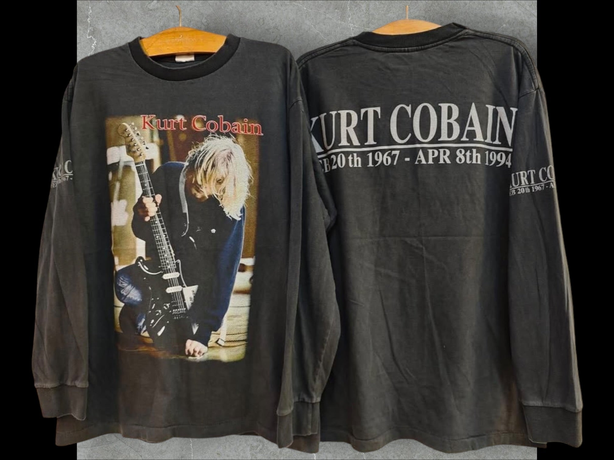 Nirvana Kurt Cobain LS