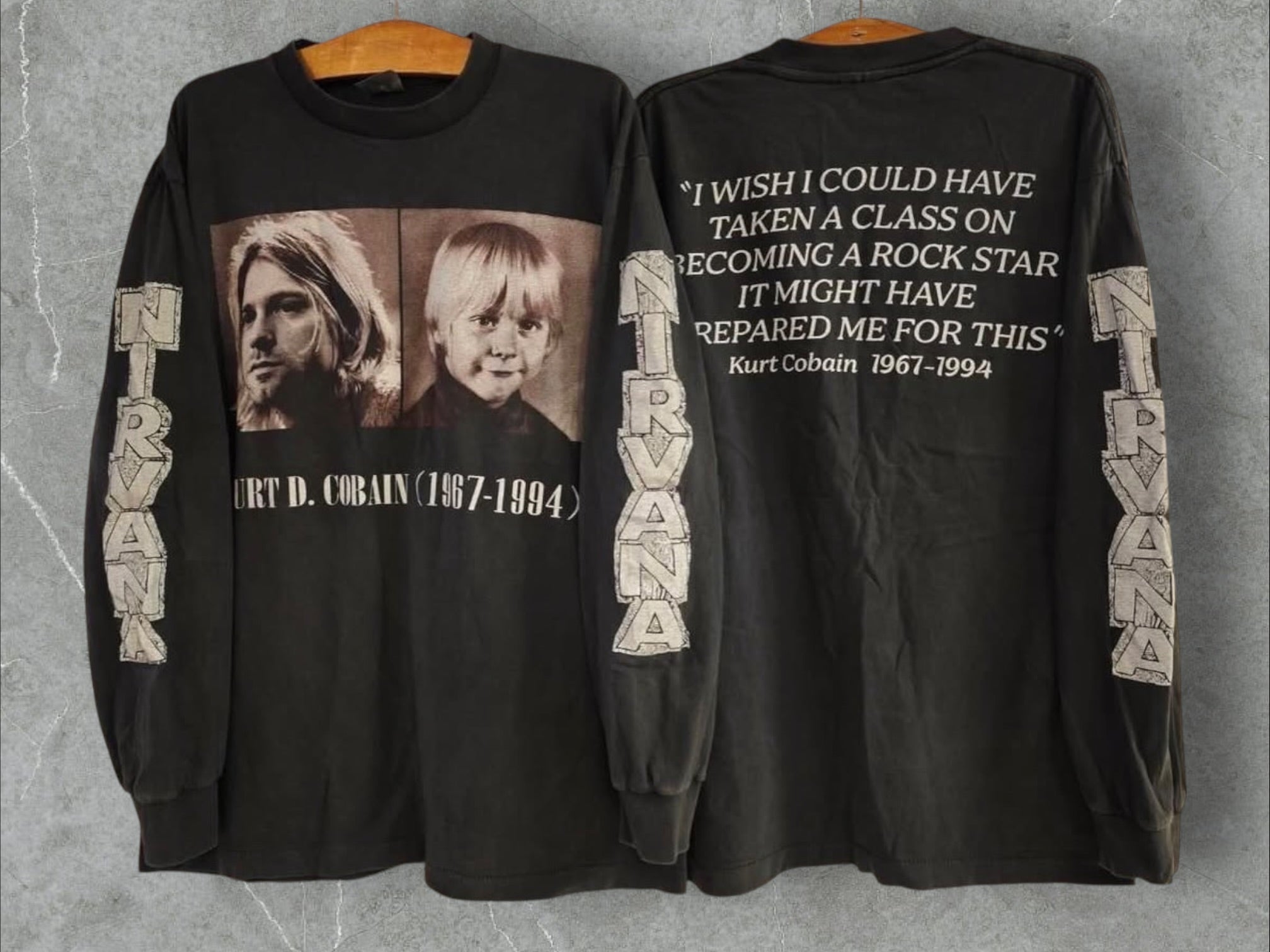 Nirvana Kurt Cobain LS